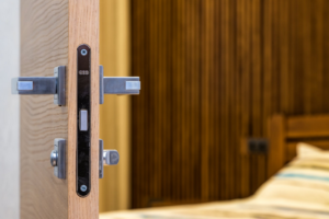 locked door